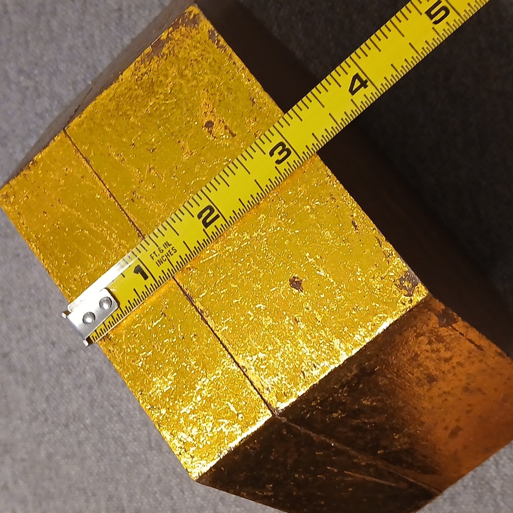 Gold Hexagonal Décor Box - Picture 3 of 6